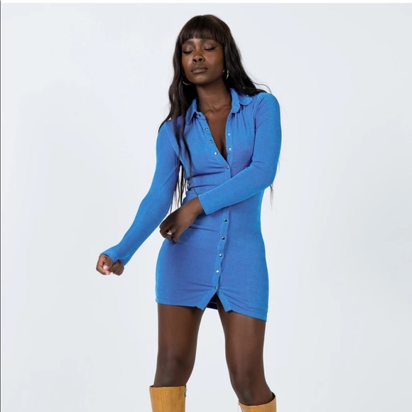 Princess Polly Elody Long Sleeve Mini 